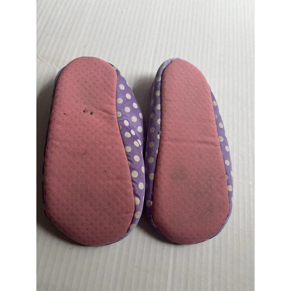 Disney Minnie Mouse Kids Slippers Size Medium Toddler Whimsical